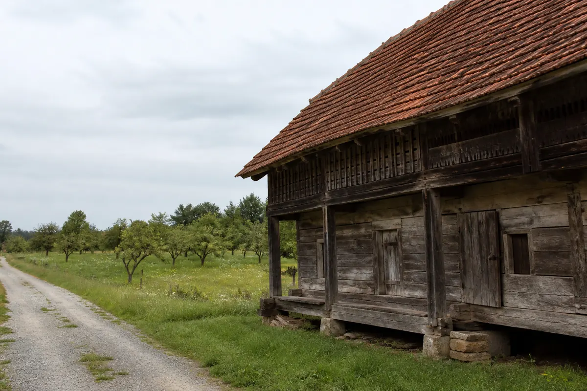 Tradicijska ruralna arhitektura i voćnjak u širem turopoljskom kraju
